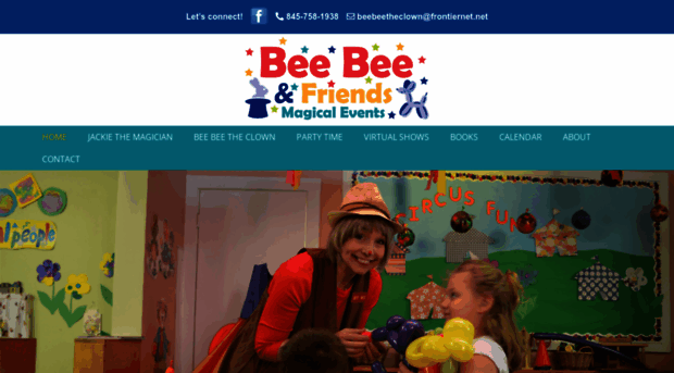 beebeetheclown.com