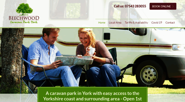 beechwoodcaravanparkyork.com