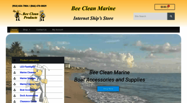 beecleanmarine.com