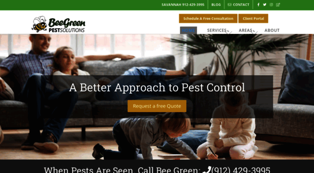 beegreenpestsolutions.com