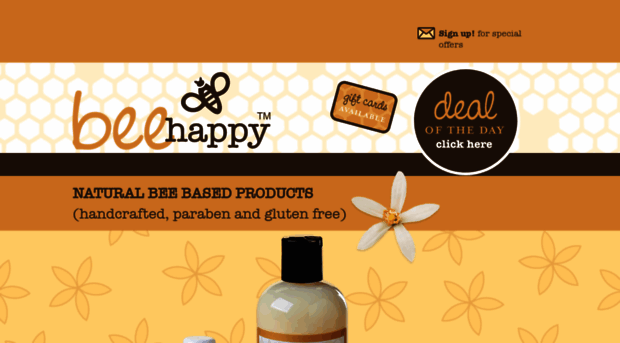 beehappylipbalm.com