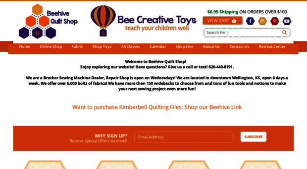 beehivequiltshop.com