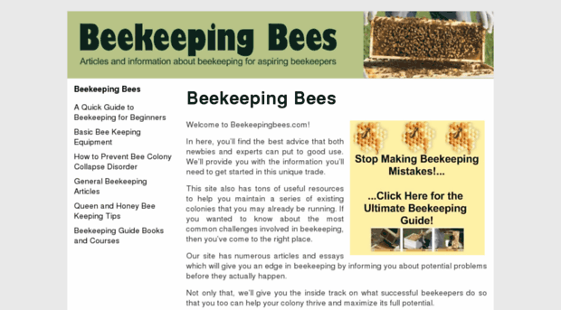 beekeepingbees.com