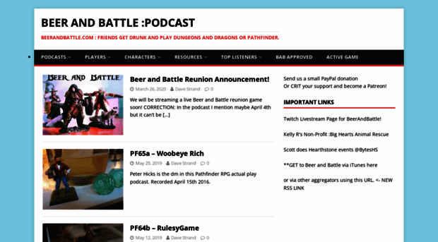 beerandbattle.com