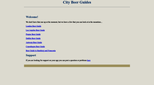 beerguidesupport.com