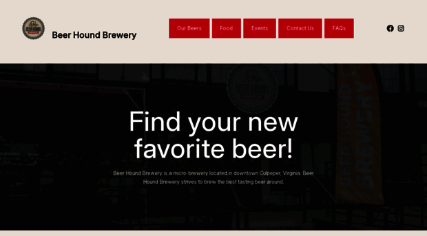 beerhoundbrewery.com