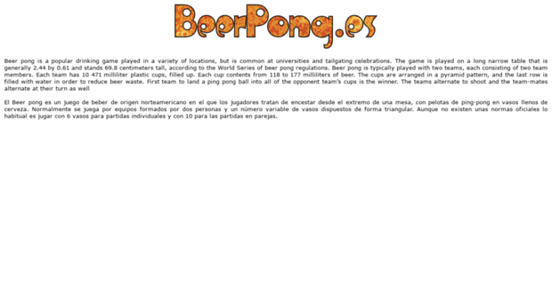 beerpong.es