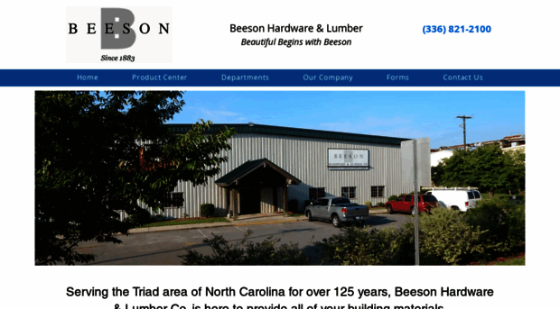 beesonlumber.com