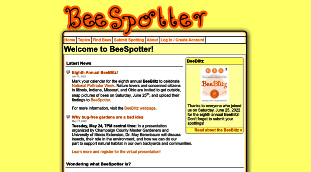 beespotter.org