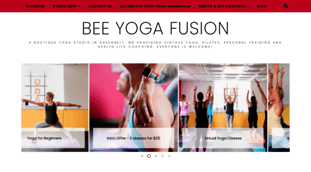 beeyogafusion.com