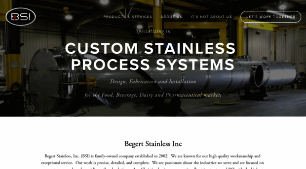 begertstainless.com