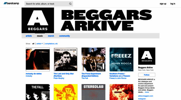 beggarsarkive.bandcamp.com