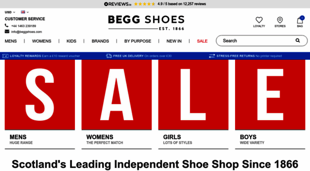 beggshoes.com