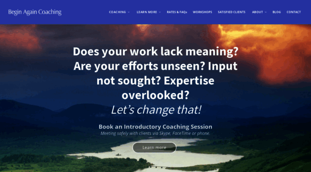 beginagaincoaching.com