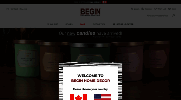 beginhomedecor.ca