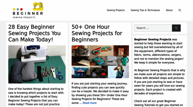 beginnersewingprojects.com