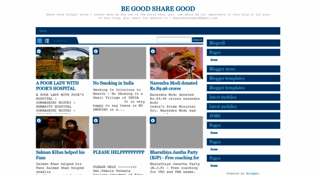 begoodsharegood.blogspot.in