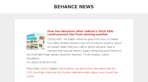 behancenews.com