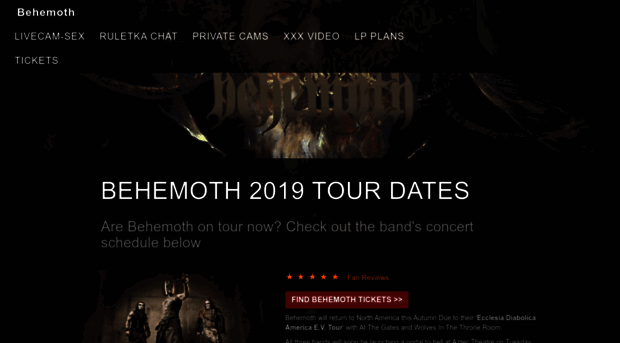 behemothtour.com