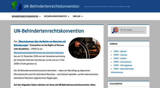 behindertenrechtskonvention.info