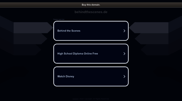 behindthescenes.de