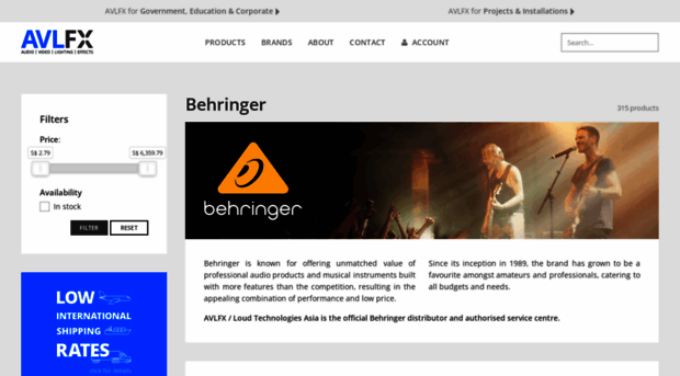 behringer.sg