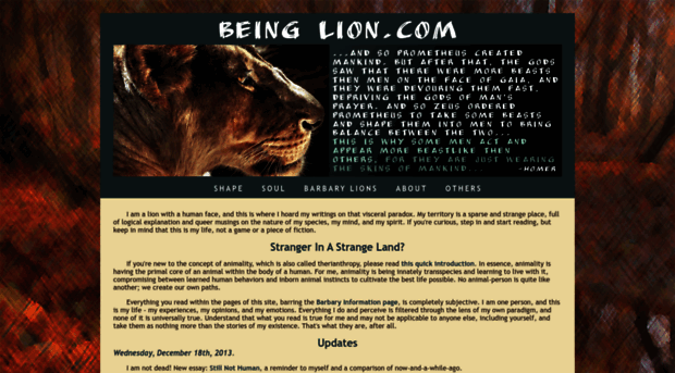 beinglion.com