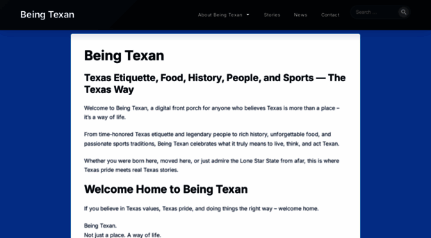 beingtexan.com
