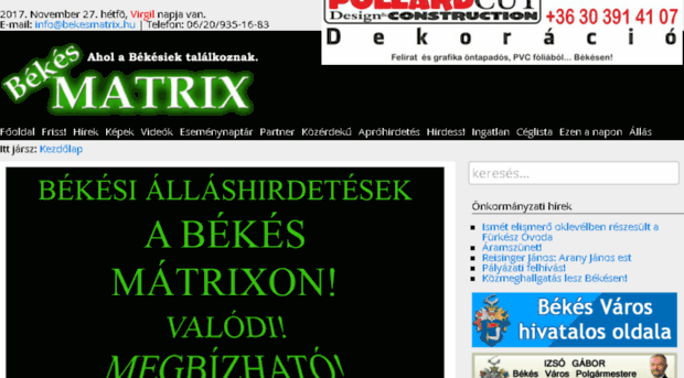 bekesmatrix.com