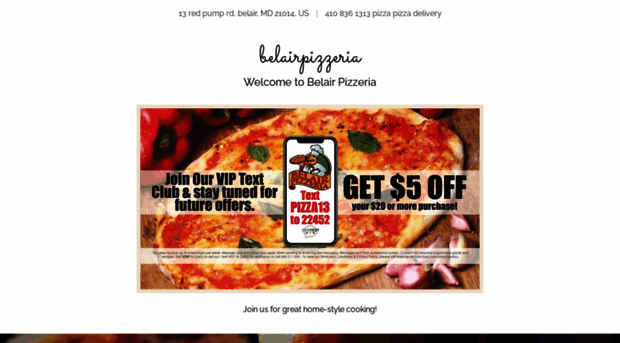 belairpizzeria.com