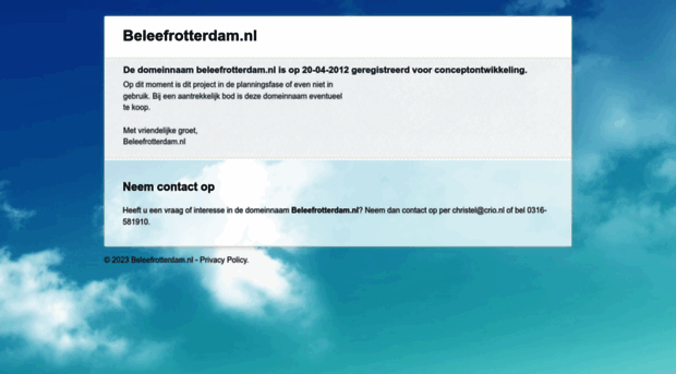 beleefrotterdam.nl