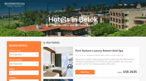 belekhotels24.com