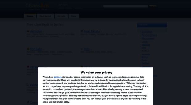 belfast.chaosads.co.uk