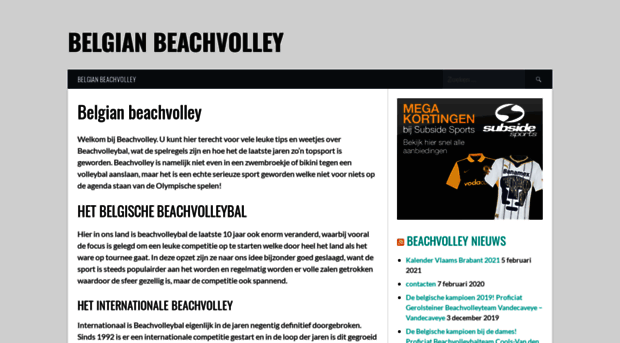 belgianbeachvolley.be