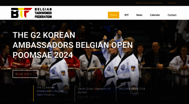 belgiantaekwondofederation.be