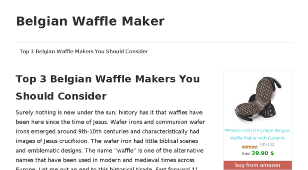 belgianwafflemaker.net