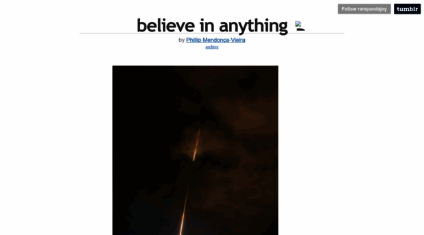 believeinanything.com