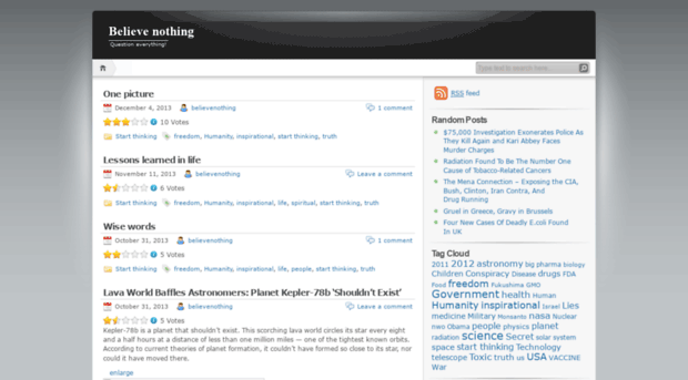 believenothing.net