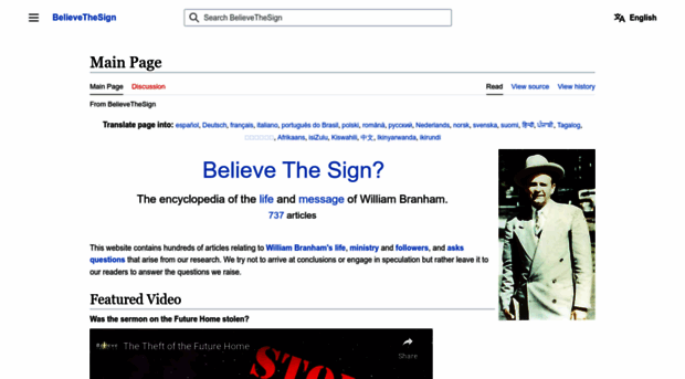 believethesign.com