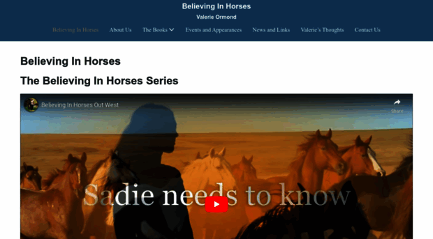 believinginhorses.com