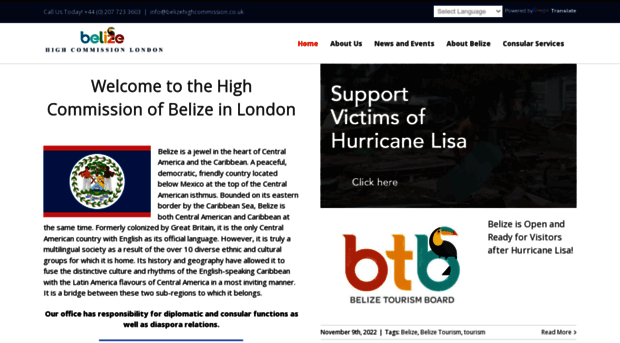 belizehighcommission.co.uk