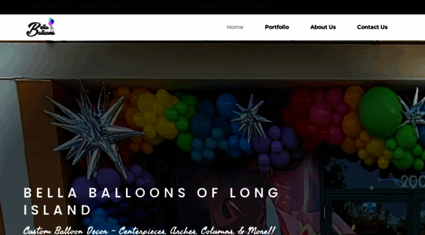 bellaballoonsli.com