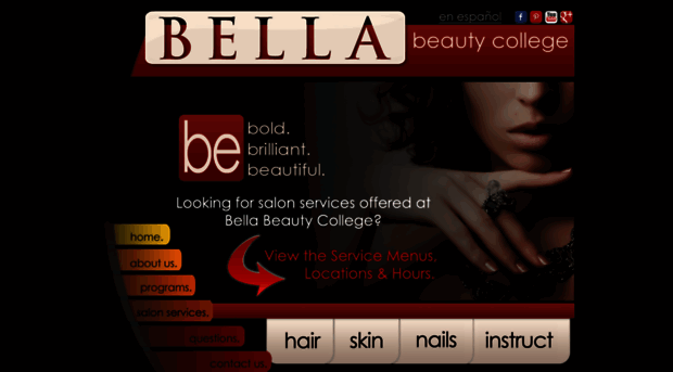 bellabeautycollege.com