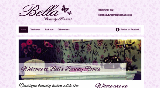 bellabeautyrooms.com