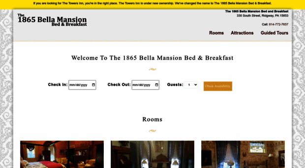 bellabedandbreakfast.com