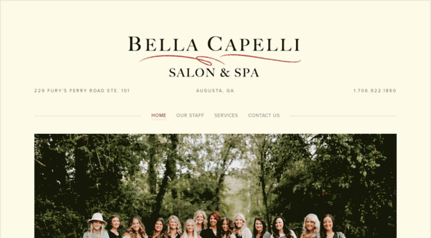 bellacapelliaugusta.com