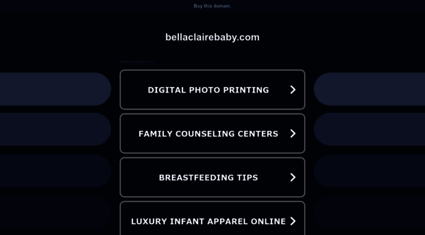 bellaclairebaby.com