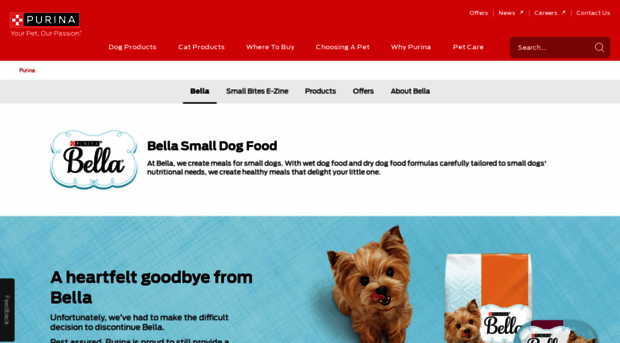 belladogfood.com