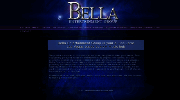 bellaentertainmentgroup.com