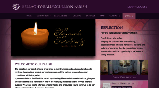 bellaghyparish.com